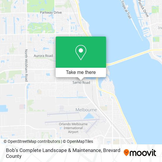 Bob's Complete Landscape & Maintenance map