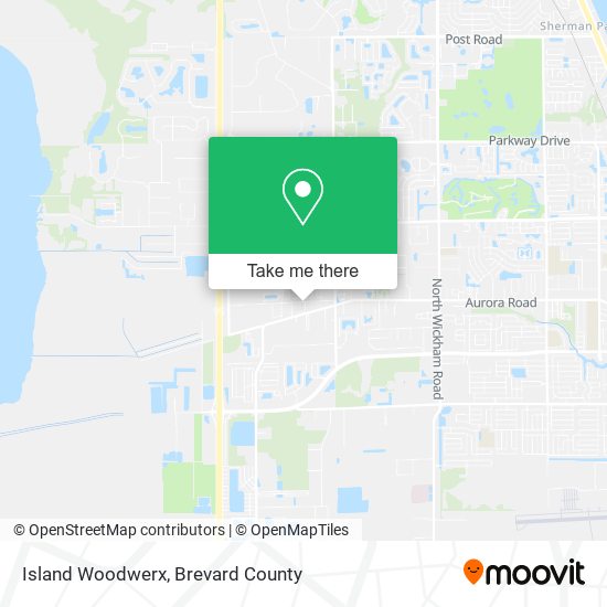 Island Woodwerx map
