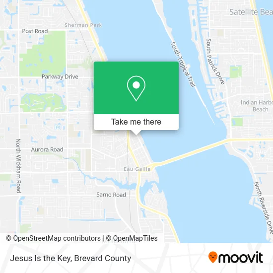 Jesus Is the Key map