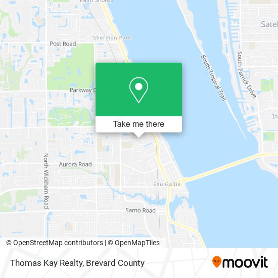 Thomas Kay Realty map