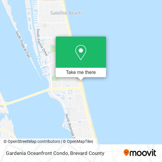 Mapa de Gardenia Oceanfront Condo