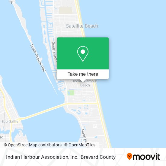 Indian Harbour Association, Inc. map