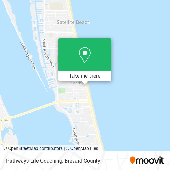 Pathways Life Coaching map