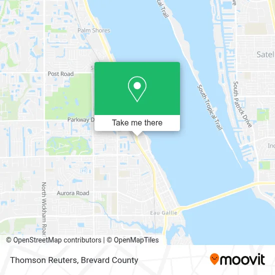 Thomson Reuters map