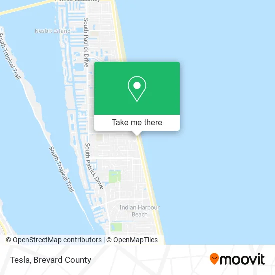 Tesla map