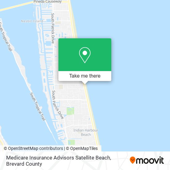 Mapa de Medicare Insurance Advisors Satellite Beach