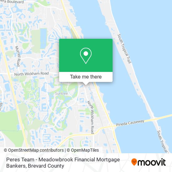 Mapa de Peres Team - Meadowbrook Financial Mortgage Bankers