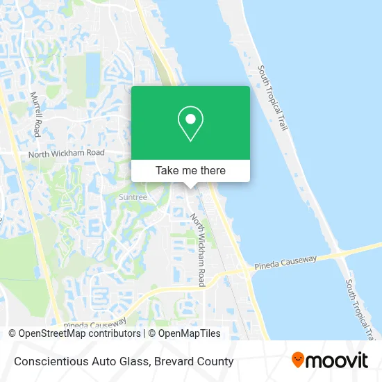 Conscientious Auto Glass map