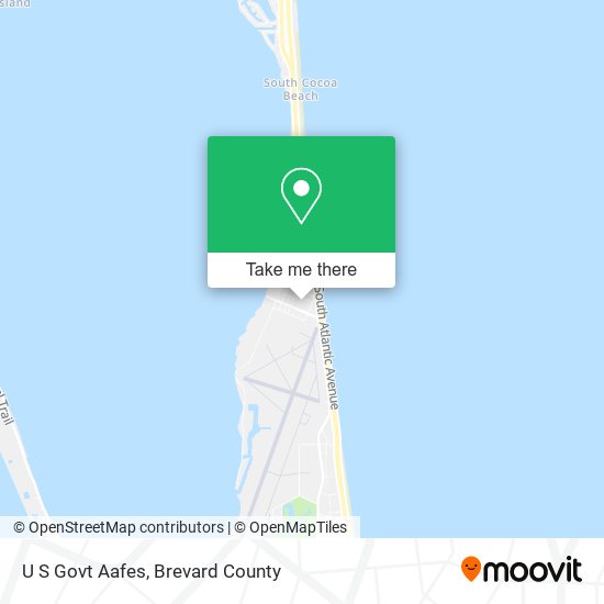 Mapa de U S Govt Aafes