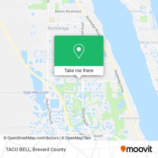 Mapa de TACO BELL