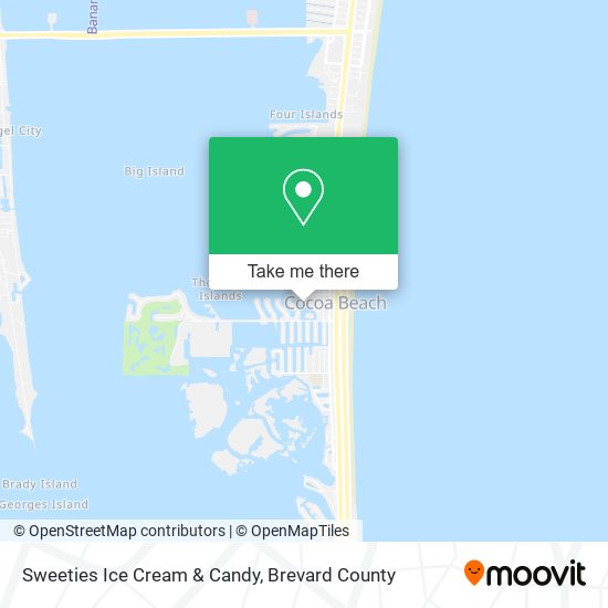 Mapa de Sweeties Ice Cream & Candy