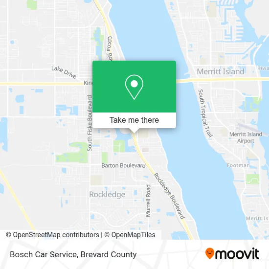 BOSCH Car Service map