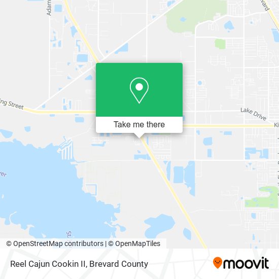 Reel Cajun Cookin II map