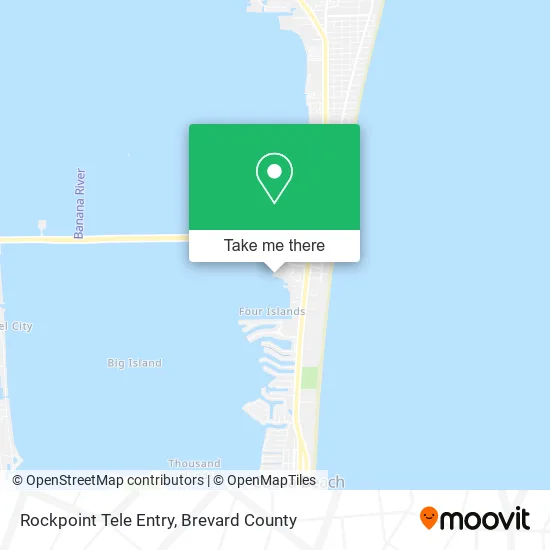 Mapa de Rockpoint Tele Entry