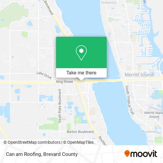 Can am Roofing map