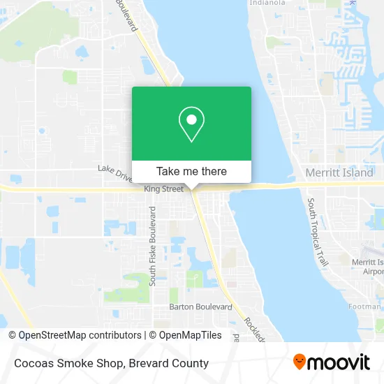 Cocoas Smoke Shop map