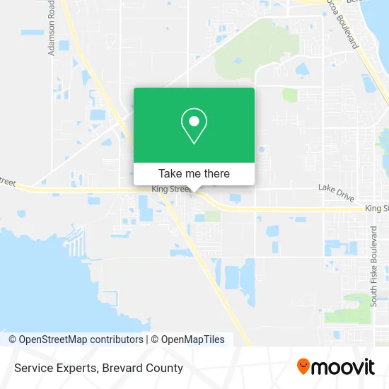 Service Experts map