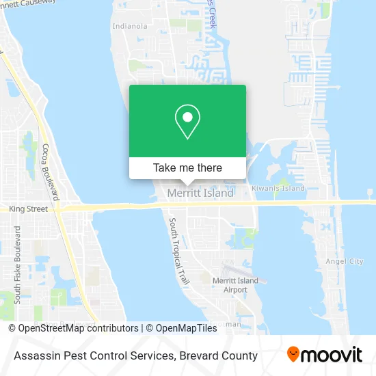 Assassin Pest Control Services map
