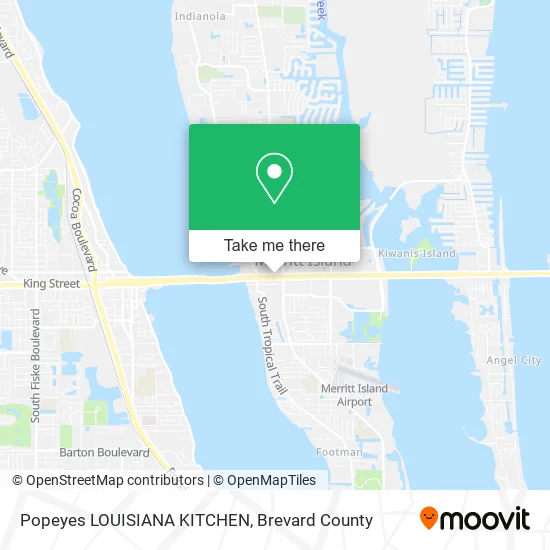 Mapa de Popeyes LOUISIANA KITCHEN