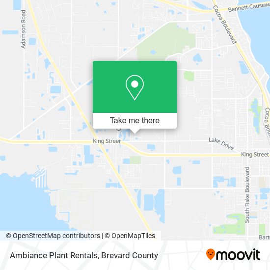 Mapa de Ambiance Plant Rentals