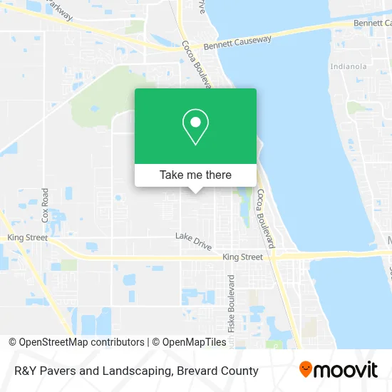R&Y Pavers and Landscaping map