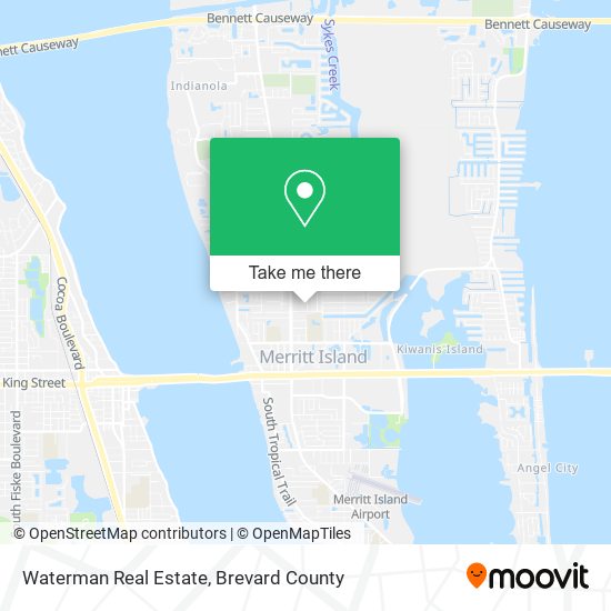 Mapa de Waterman Real Estate