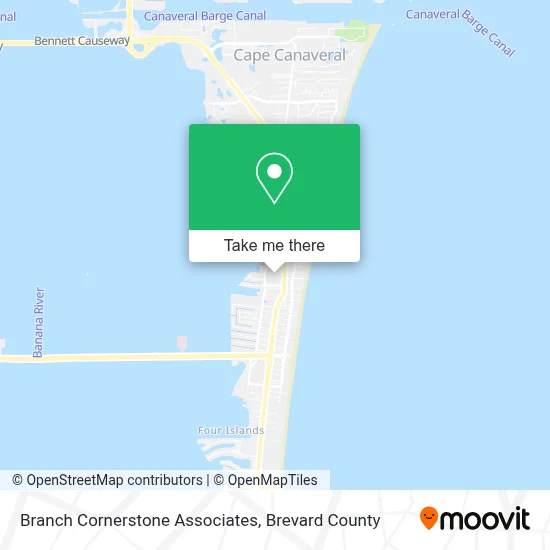 Branch Cornerstone Associates map