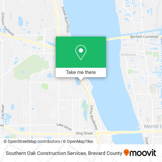 Mapa de Southern Oak Construction Services