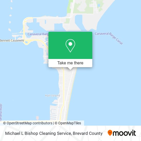 Mapa de Michael L Bishop Cleaning Service