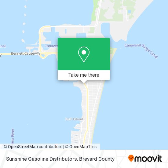 Sunshine Gasoline Distributors map