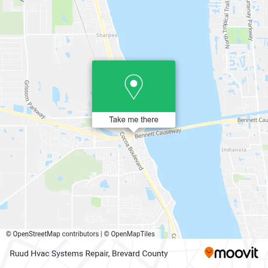 Ruud Hvac Systems Repair map