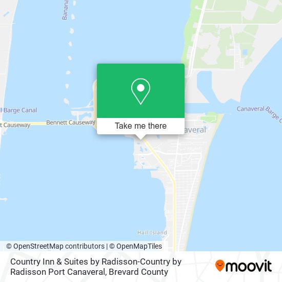 Country Inn & Suites by Radisson-Country by Radisson Port Canaveral map