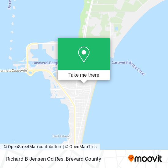 Mapa de Richard B Jensen Od Res