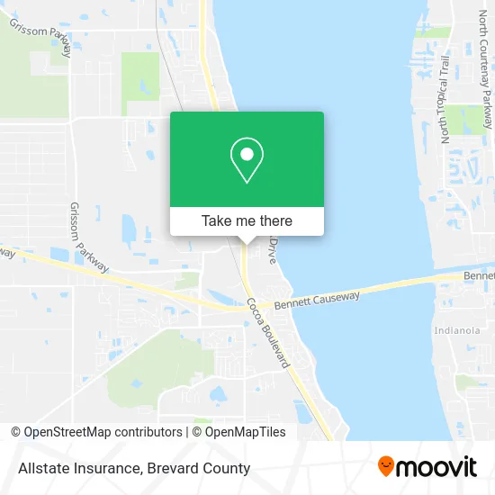 Allstate Insurance map
