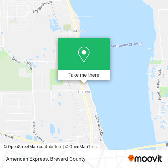 Mapa de American Express
