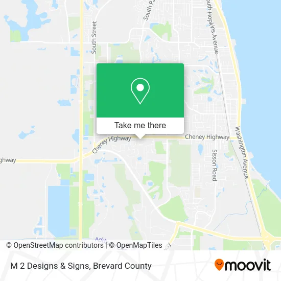 M 2 Designs & Signs map