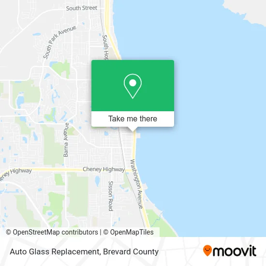 Auto Glass Replacement map