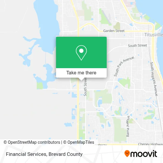 Financial Services map