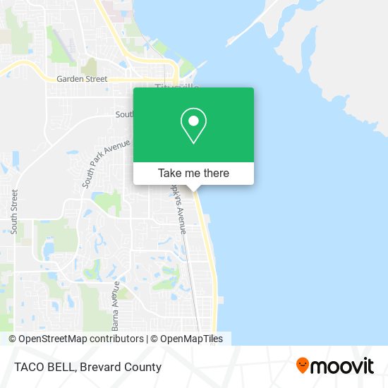 TACO BELL map