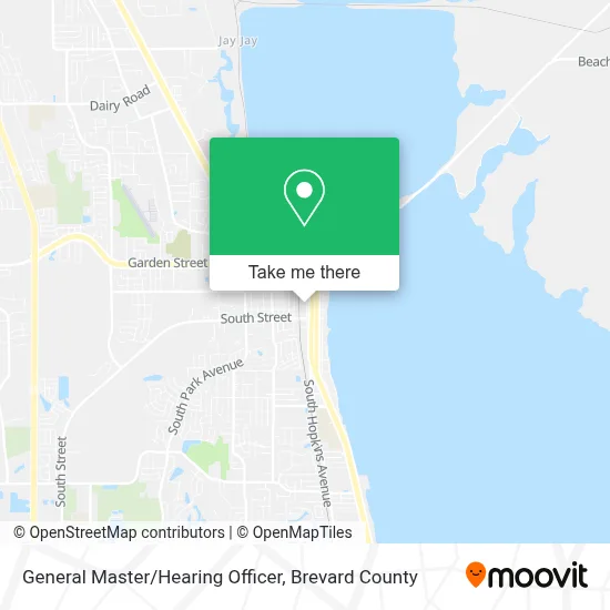 General Master/Hearing Officer map