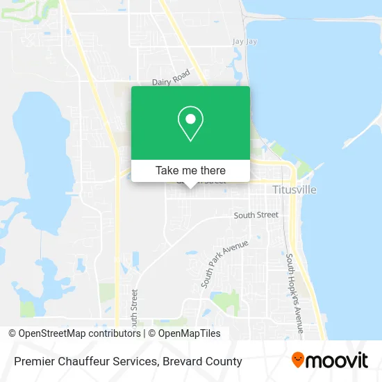Premier Chauffeur Services map
