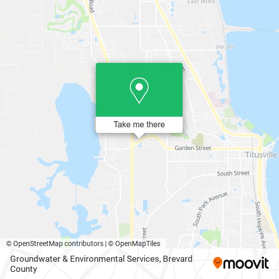 Mapa de Groundwater & Environmental Services
