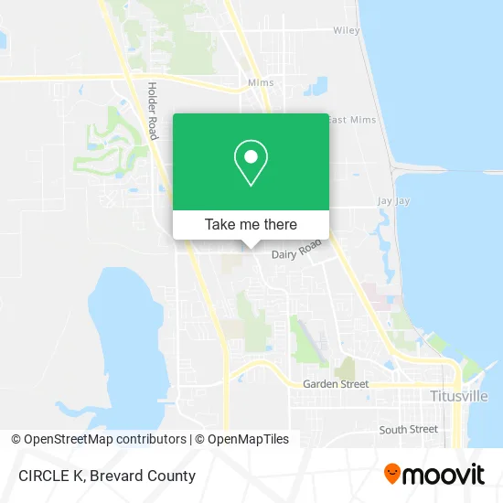 CIRCLE K map