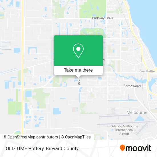 OLD TIME Pottery map