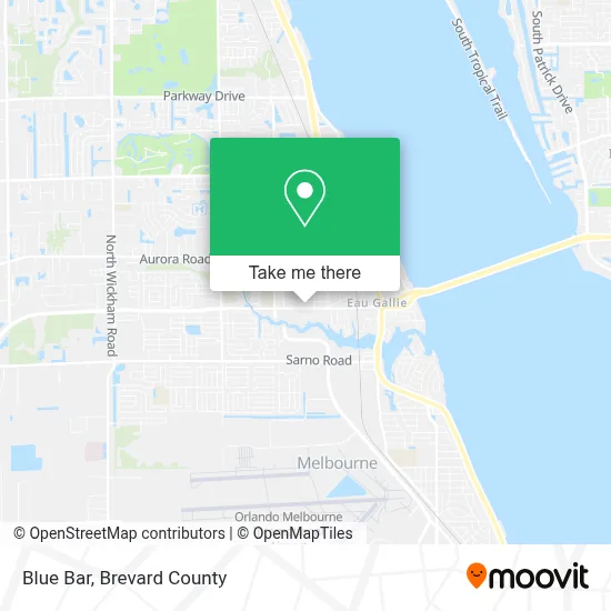 Blue Bar map