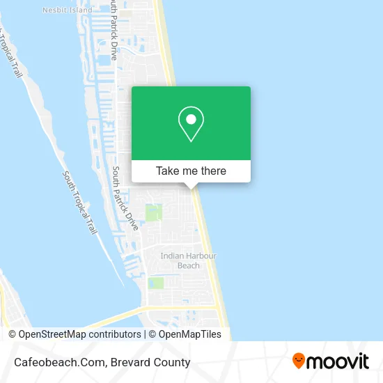 Mapa de Cafeobeach.Com