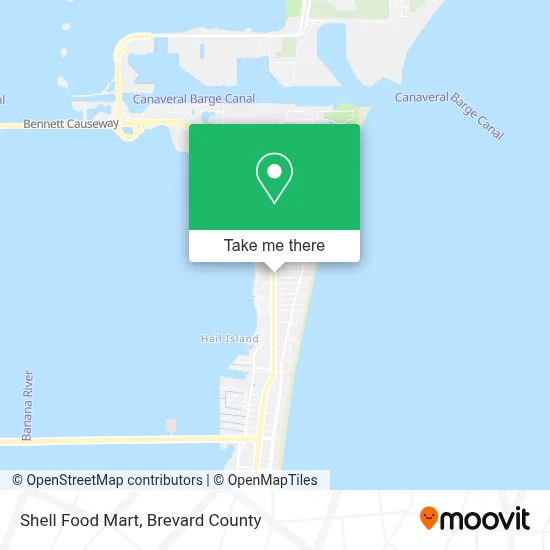 Shell Food Mart map