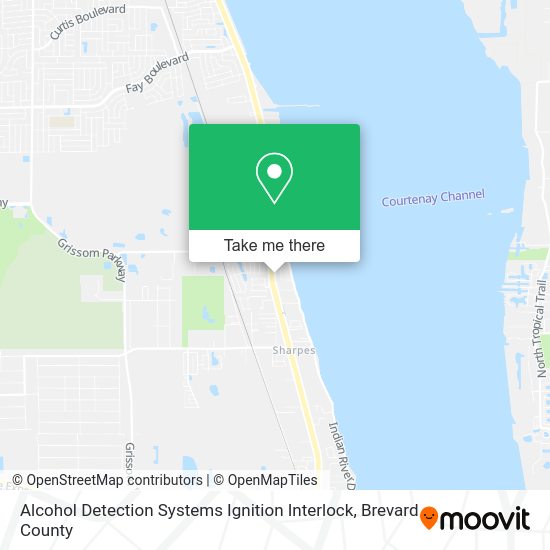 Alcohol Detection Systems Ignition Interlock map