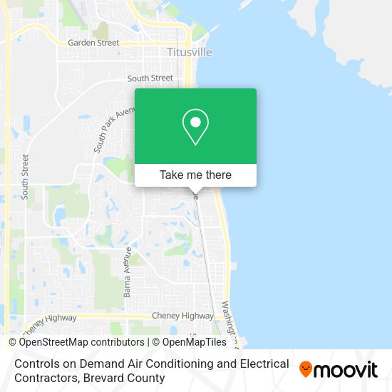 Controls on Demand Air Conditioning and Electrical Contractors map