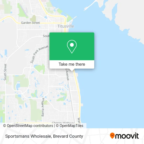 Sportsmans Wholesale map